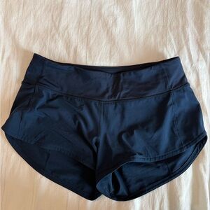 Lululemon speed up navy blue Shorts